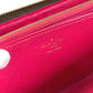 LOUIS VUITTON M41905 Monogram Bay Chain Print Zippy Wallet Long Wallet Zip Around Wallet Long Wallet MonogramCanvas Brown/pink Used