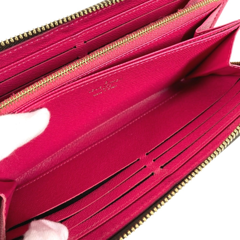 LOUIS VUITTON M41905 Monogram Bay Chain Print Zippy Wallet Long Wallet Zip Around Wallet Long Wallet MonogramCanvas Brown/pink Used