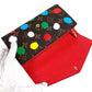 LOUIS VUITTON M81980 LV × YK Yayoi Kusama Monogram Portefeuille Sarah NM long wallet bifold Long Wallet MonogramCanvas Brown/Multicolore Used