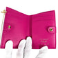 LOUIS VUITTON M27736 LV × TM Takashi Murakami Collaboration Monogram Multicolore Portefeuille Lisa Compact Wallet Wallet Folded wallet MonogramMulticoloreCanvas Blanc White/pink Used