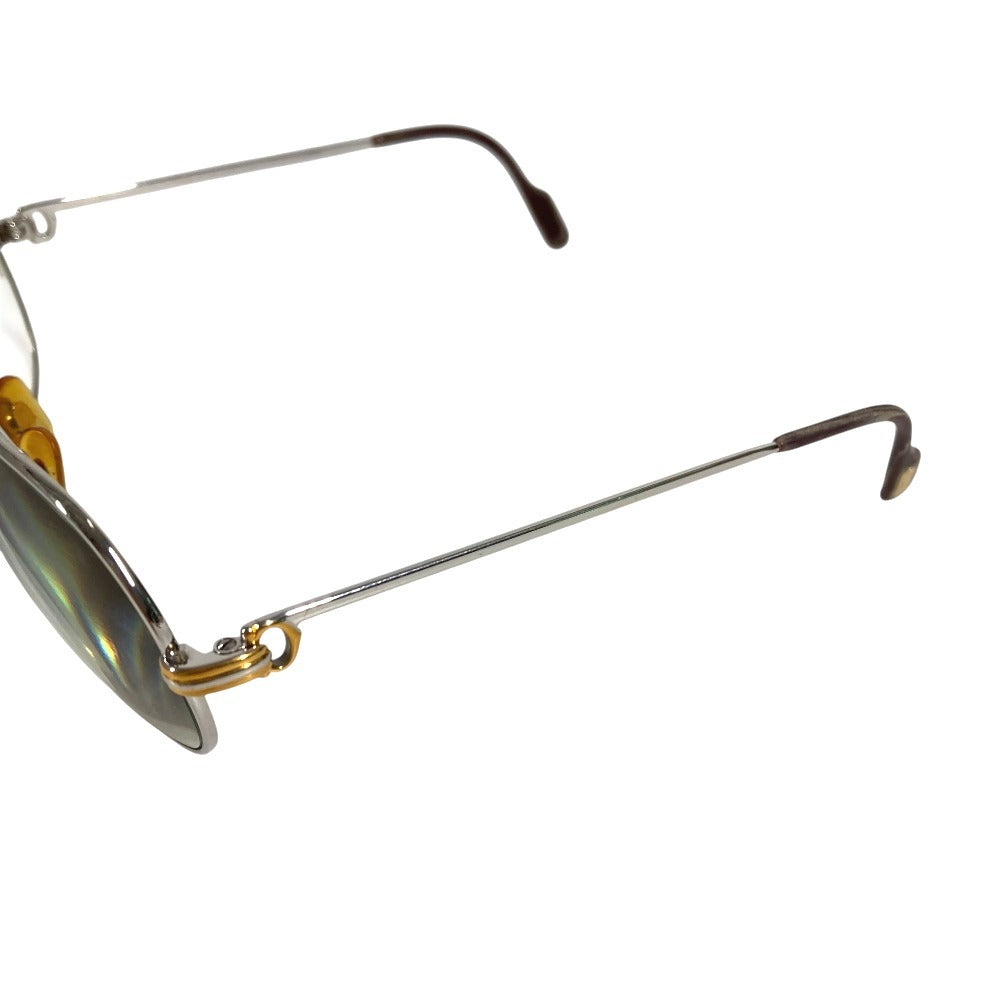 CARTIER Trinity logo glasses glasses eyewear glasses glasses Metal Gold/Silver Used
