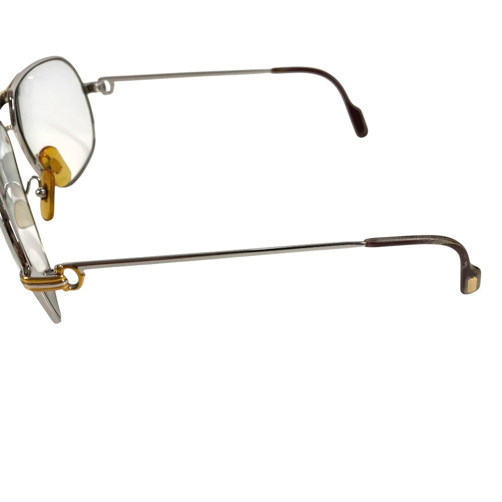 CARTIER Trinity logo glasses glasses eyewear glasses glasses Metal Gold/Silver Used