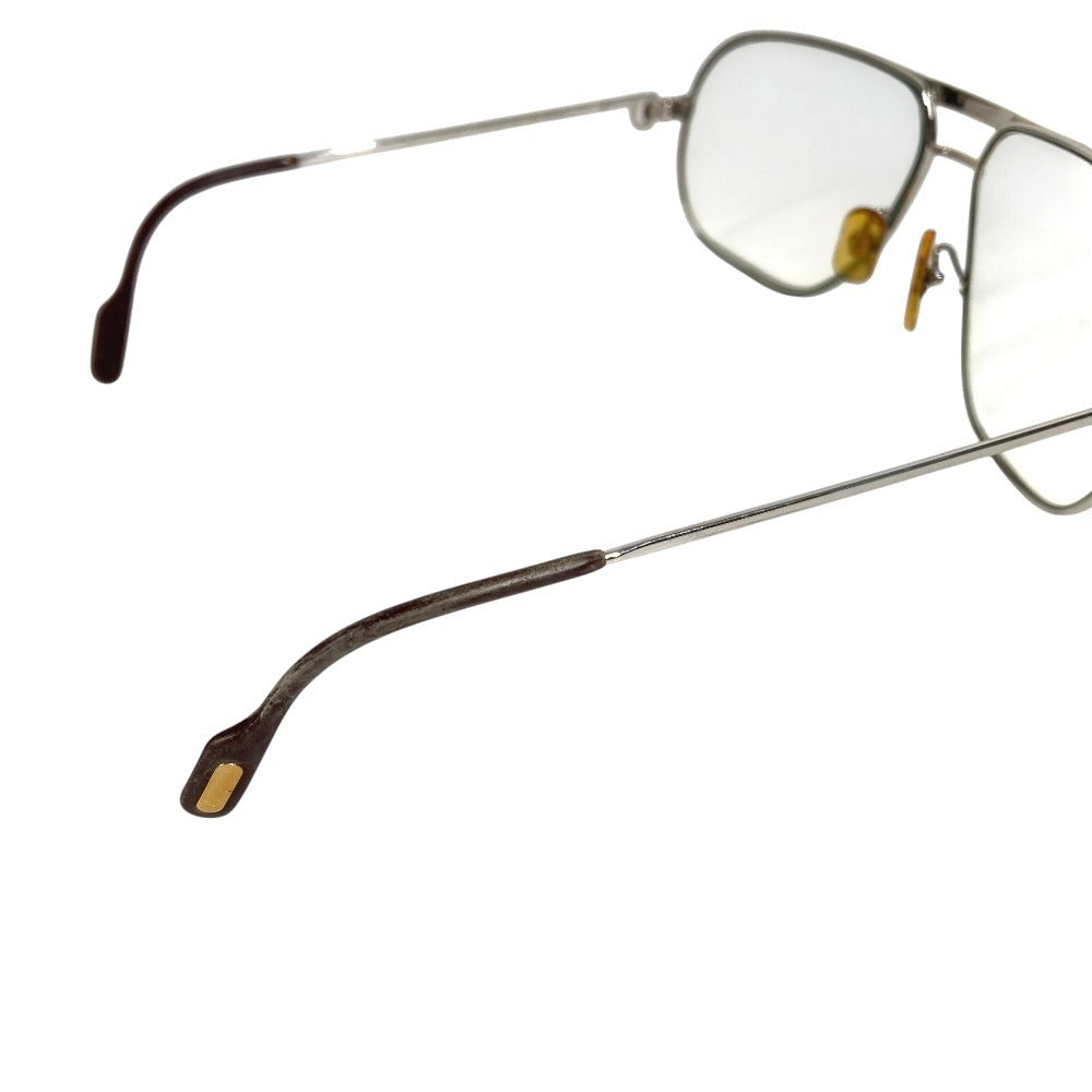 CARTIER Trinity logo glasses glasses eyewear glasses glasses Metal Gold/Silver Used
