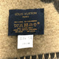 LOUIS VUITTON MP2259 blanket interior Classic Catgram Blanket Cat animal blanket Wool / Cashmere Brown Used