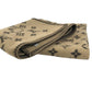 LOUIS VUITTON MP2259 blanket interior Classic Catgram Blanket Cat animal blanket Wool / Cashmere Brown Used