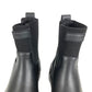 HUNTER WFS1000LPY Explorer Chelsea Platform Boots Shoes shoes boots Leather Black Used