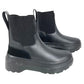 HUNTER WFS1000LPY Explorer Chelsea Platform Boots Shoes shoes boots Leather Black Used