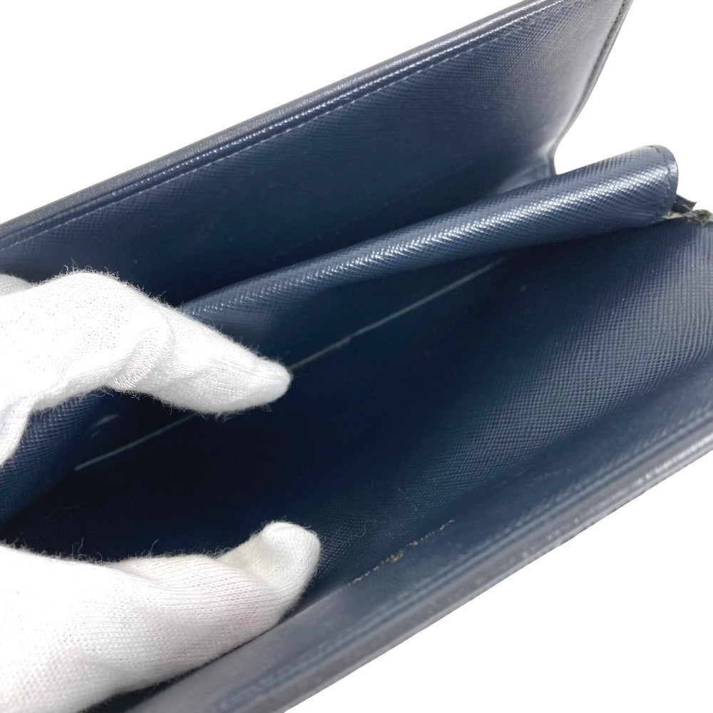 LOUIS VUITTON M92442 Monogram mini Porte Tresor International Long Wallet Tri-Fold Long Wallet Monogram Mini Canvas TST blue Navy Used