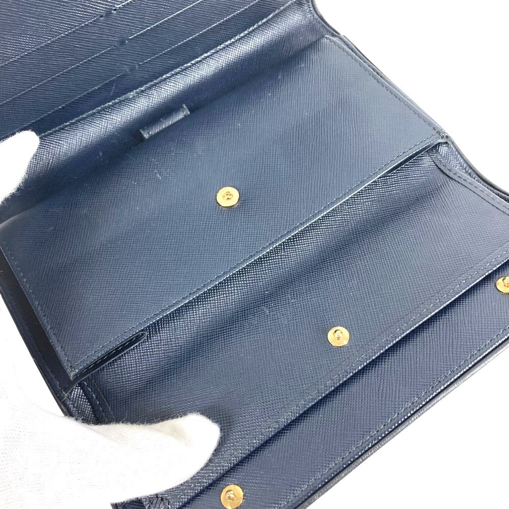 LOUIS VUITTON M92442 Monogram mini Porte Tresor International Long Wallet Tri-Fold Long Wallet Monogram Mini Canvas TST blue Navy Used