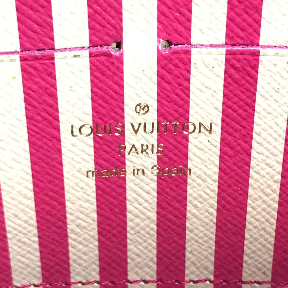 LOUIS VUITTON M58507 Monogram 2014 Christmas Limited Edition Zippy Wallet Long wallet Zip Around Long Wallet MonogramCanvas Brown Used