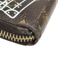 LOUIS VUITTON M58507 Monogram 2014 Christmas Limited Edition Zippy Wallet Long wallet Zip Around Long Wallet MonogramCanvas Brown Used