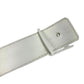 LOUIS VUITTON M0572T LV Shape MNG Climbing 40mm Buckle accessory for bottoms belt belt Leather White Used