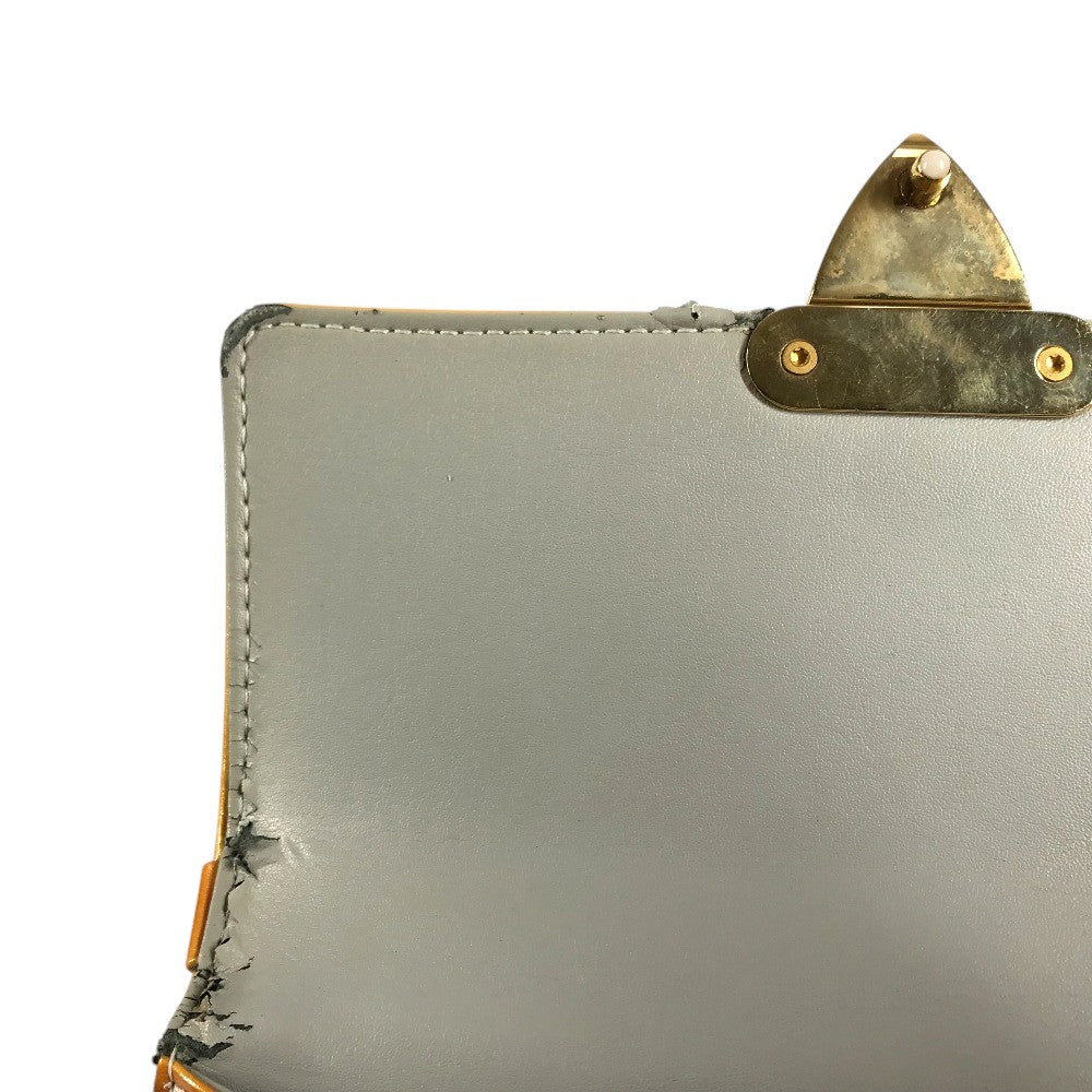LOUIS VUITTON M91029 MonogramVernis Spring Street Bag Hand Bag MonogramVernisCanvas Gris SilverBased Used