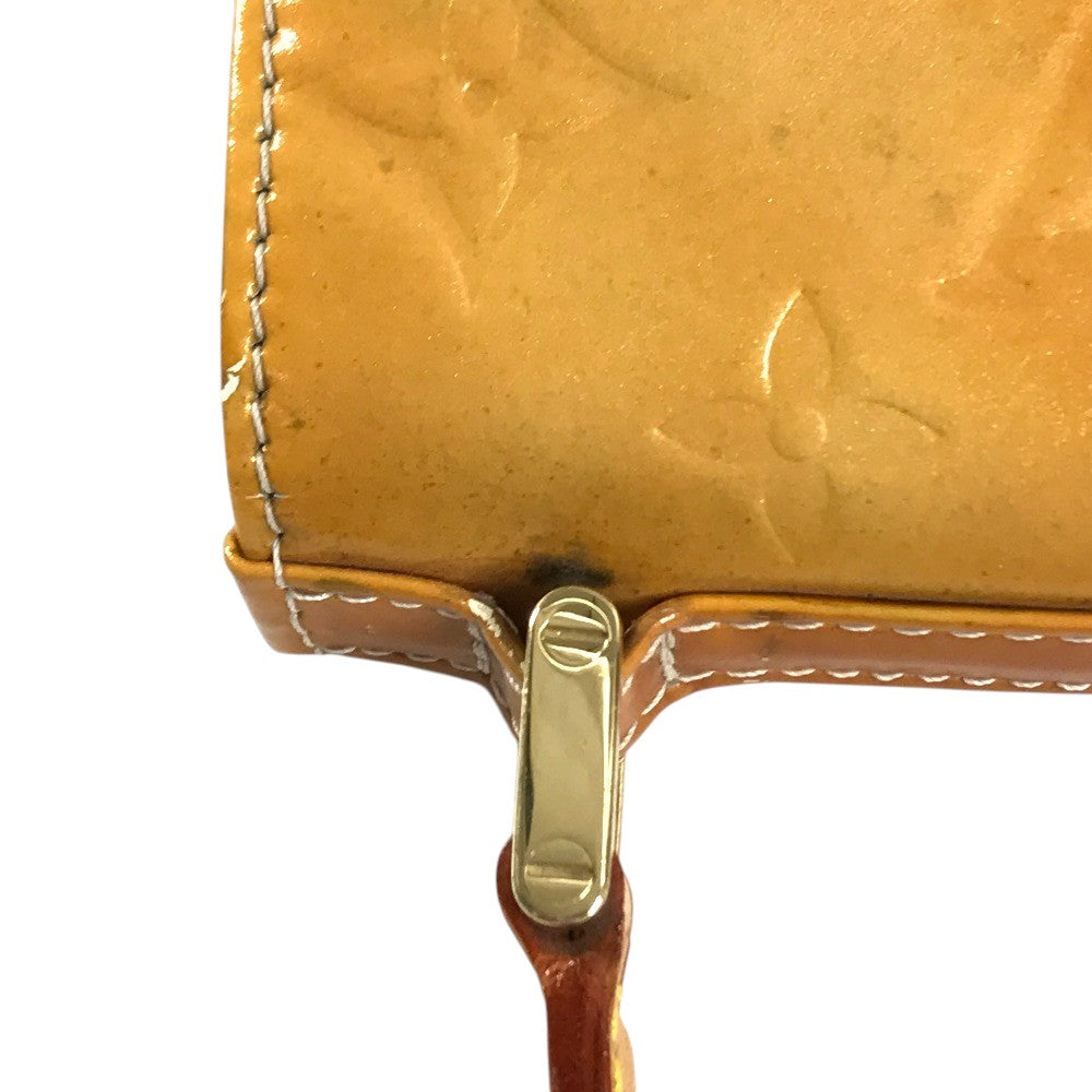 LOUIS VUITTON M91029 MonogramVernis Spring Street Bag Hand Bag MonogramVernisCanvas Gris SilverBased Used