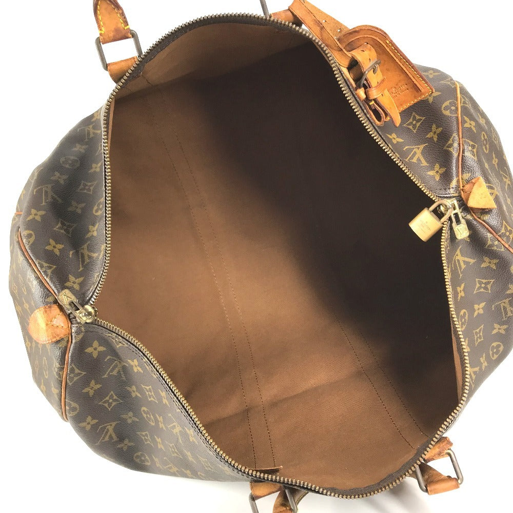 LOUIS VUITTON M41424 Monogram Keepall55 Keepall 55 Bag Hand Bag Travel Bag Duffle Bag MonogramCanvas Brown Used