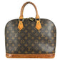 LOUIS VUITTON M51130 Monogram Alma old model Bag Tote Bag Hand Bag MonogramCanvas Brown Used