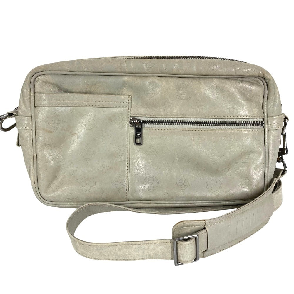 LOUIS VUITTON M92356 Monogram Diffeel Ilvington Crossbody bag Pochette Shoulder Bag Leather Cher Light gray based Used