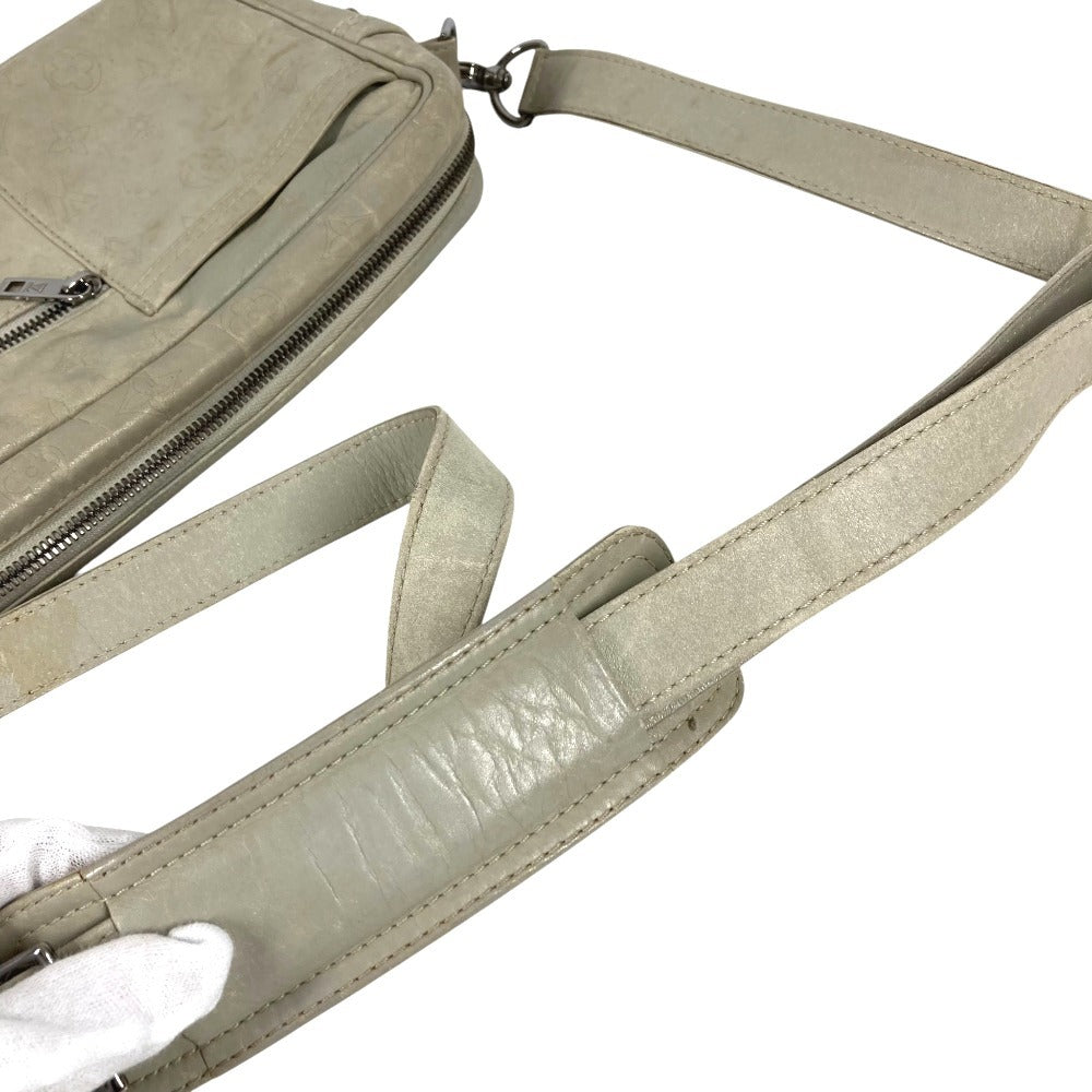 LOUIS VUITTON M92356 Monogram Diffeel Ilvington Crossbody bag Pochette Shoulder Bag Leather Cher Light gray based Used