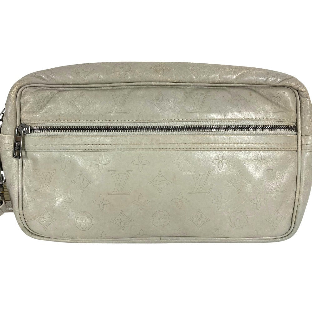 LOUIS VUITTON M92356 Monogram Diffeel Ilvington Crossbody bag Pochette Shoulder Bag Leather Cher Light gray based Used