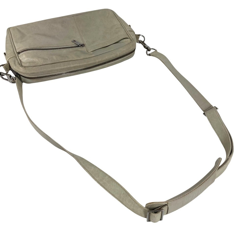 LOUIS VUITTON M92356 Monogram Diffeel Ilvington Crossbody bag Pochette Shoulder Bag Leather Cher Light gray based Used