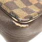 LOUIS VUITTON N51982 Damier Trousse Makeup Accessory Pouch Bag Shoulder Bag Hand Bag Shoulder Bag Damier Canvas Ebene Brown Used