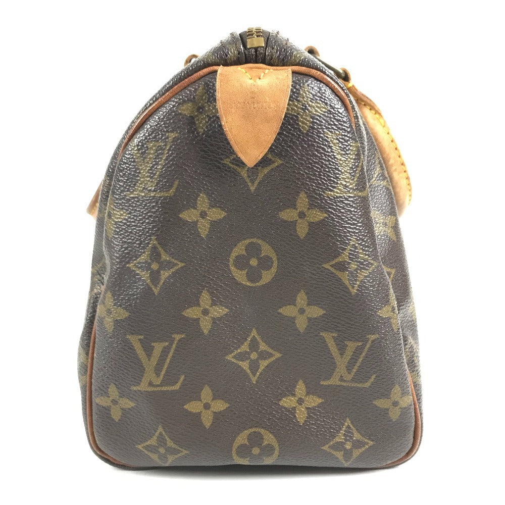 LOUIS VUITTON M41528 Monogram Speedy25 Speedy 25 Bags Tote Bag Mini Duffle Bag Hand Bag MonogramCanvas Brown Used