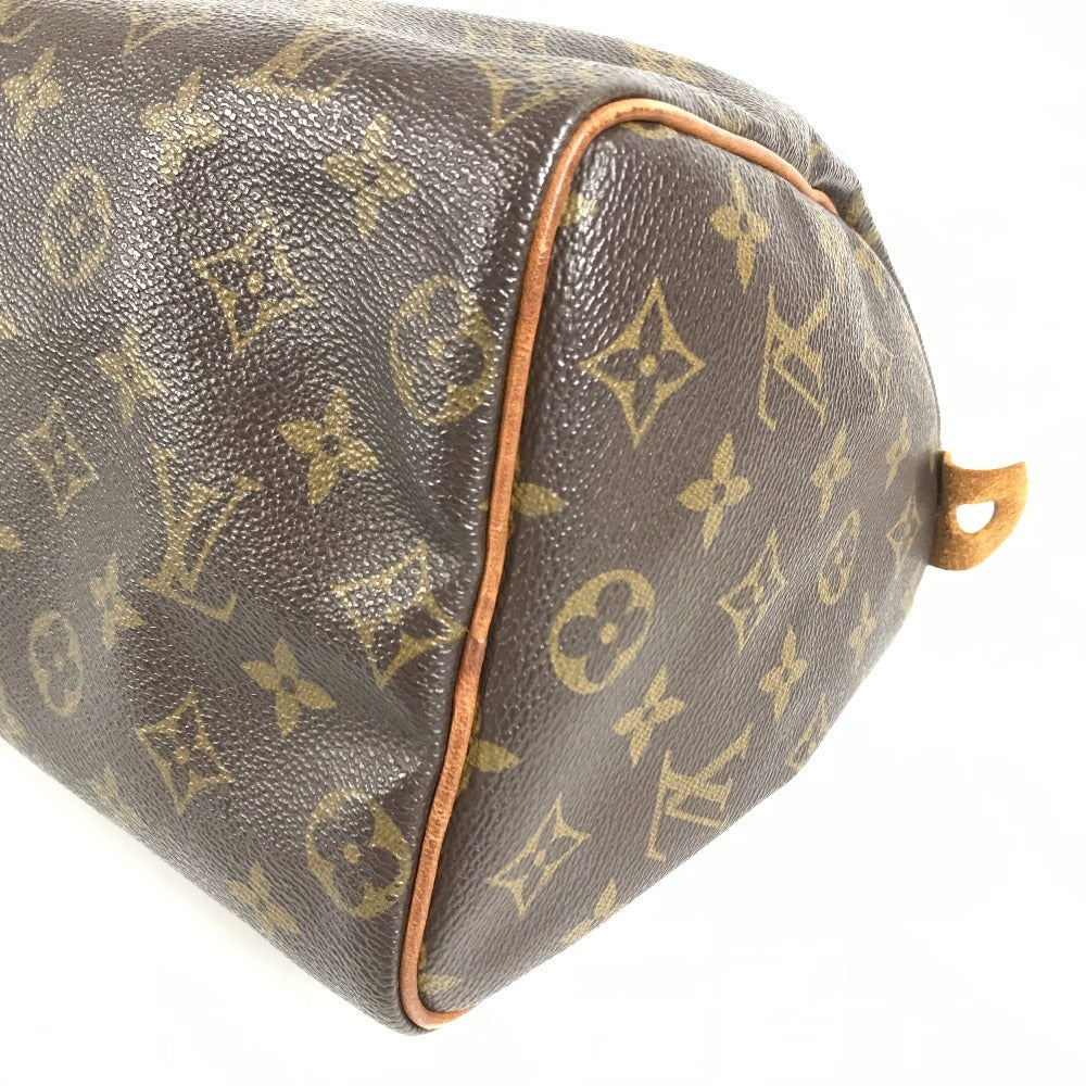 LOUIS VUITTON M41528 Monogram Speedy25 Speedy 25 Bags Tote Bag Mini Duffle Bag Hand Bag MonogramCanvas Brown Used