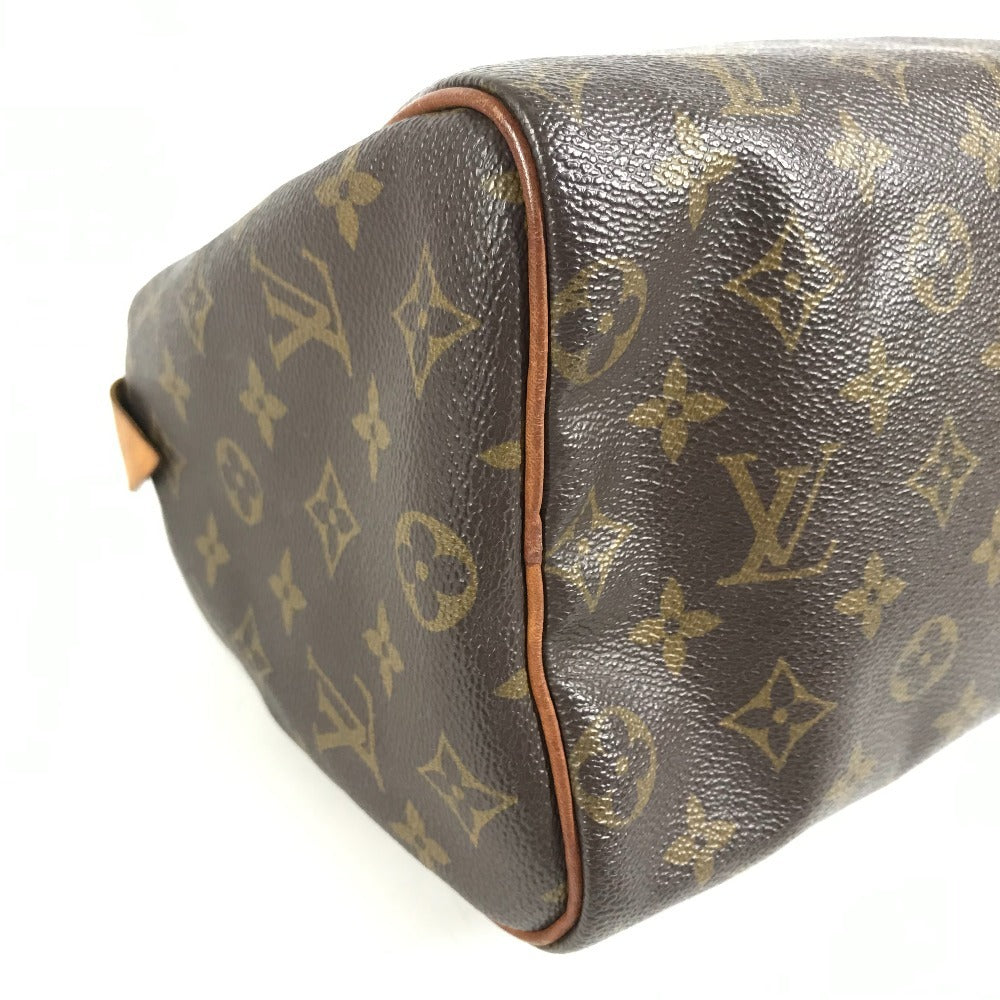 LOUIS VUITTON M41528 Monogram Speedy25 Speedy 25 Bags Tote Bag Mini Duffle Bag Hand Bag MonogramCanvas Brown Used