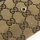 GUCCI 245723 LOVELY Guccissima logo GG heart Double Snap Long Wallet Long Wallet GGCanvas/Leather Beige/Dark brown Used