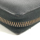 GUCCI 496317 Logo GG Zip Around Long Wallet Long Wallet Leather Black Used