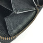 GUCCI 496317 Logo GG Zip Around Long Wallet Long Wallet Leather Black Used