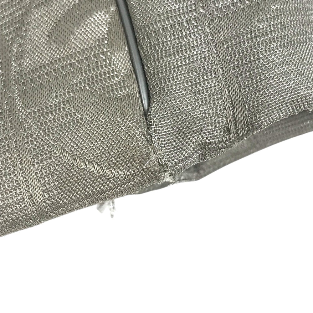 CHANEL A15991 CC CC Mark logo New Travel Line MM New Travel Line MM Shoulder bag, bag, shoulder bag Tote Bag Nylon jacquard Silver Used