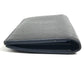 LOUIS VUITTON M30558 Taiga Portefeuilles Brazza Bicolor Long Wallet Long Wallet Taiga Leather Black/blue Used