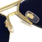 LOUIS VUITTON Z1261E Ash sunglasses glasses glasses eyewear sunglasses Metal Gold Used
