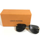 LOUIS VUITTON Z1261E Ash sunglasses glasses glasses eyewear sunglasses Metal Gold Used