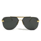 LOUIS VUITTON Z1261E Ash sunglasses glasses glasses eyewear sunglasses Metal Gold Used