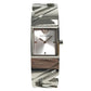 Emporio Armani AR5740 Logo Bangle Watch Women's watch bracelet Wristwatch SS Silver Used