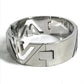 Emporio Armani AR5740 Logo Bangle Watch Women's watch bracelet Wristwatch SS Silver Used