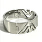 Emporio Armani AR5740 Logo Bangle Watch Women's watch bracelet Wristwatch SS Silver Used