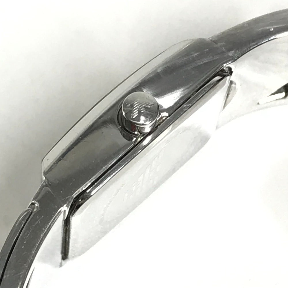 Emporio Armani AR5740 Logo Bangle Watch Women's watch bracelet Wristwatch SS Silver Used