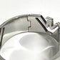 Emporio Armani AR5740 Logo Bangle Watch Women's watch bracelet Wristwatch SS Silver Used