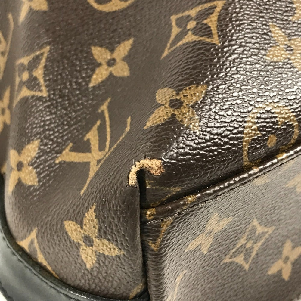 LOUIS VUITTON M40388 MonogramMacassar Kitan Business bag, Handbag, 2-way bag Tote Bag MonogramMacassarCanvas Brown/Black Used