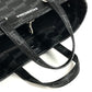 BALENCIAGA 702699 Monogram BB MONOGRAM SIGNATURE SHOPP EW S Signature Small Shopper Bag Bag Tote Bag Hand Bag Leather Black Used