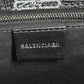 BALENCIAGA 702699 Monogram BB MONOGRAM SIGNATURE SHOPP EW S Signature Small Shopper Bag Bag Tote Bag Hand Bag Leather Black Used