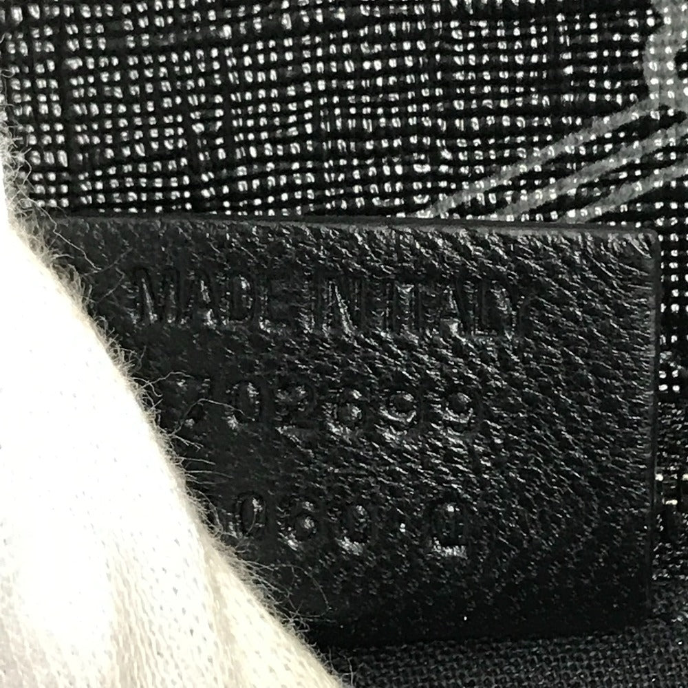 BALENCIAGA 702699 Monogram BB MONOGRAM SIGNATURE SHOPP EW S Signature Small Shopper Bag Bag Tote Bag Hand Bag Leather Black Used