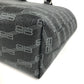 BALENCIAGA 702699 Monogram BB MONOGRAM SIGNATURE SHOPP EW S Signature Small Shopper Bag Bag Tote Bag Hand Bag Leather Black Used