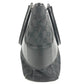 GUCCI 113011 GG logo Bag Tote Bag shawl Shoulder Bag GGCanvas/Leather Black Used