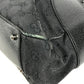 GUCCI 113011 GG logo Bag Tote Bag shawl Shoulder Bag GGCanvas/Leather Black Used