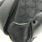 GUCCI 113011 GG logo Bag Tote Bag shawl Shoulder Bag GGCanvas/Leather Black Used