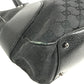 GUCCI 113011 GG logo Bag Tote Bag shawl Shoulder Bag GGCanvas/Leather Black Used